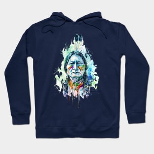 Sitting Bull New Portrait Hoodie